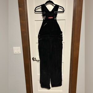 Vintage UnionBay black corduroy overalls Size Small